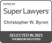 Rated By Super Lawyers Christopher W. Byron Selected In 2023 Thomson Reuters